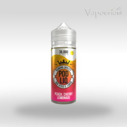 Peach, Cherry Lemonade (Pod Liq) 80/120ml