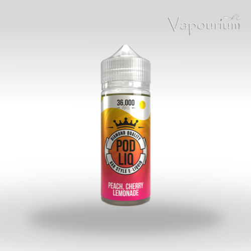 Peach, Cherry Lemonade (Pod Liq) 80/120ml